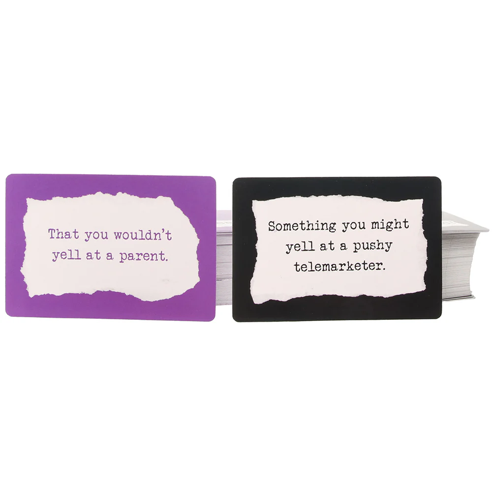 Pr*ck! Sl*t! F*ckhead! The Card Game - Image 7