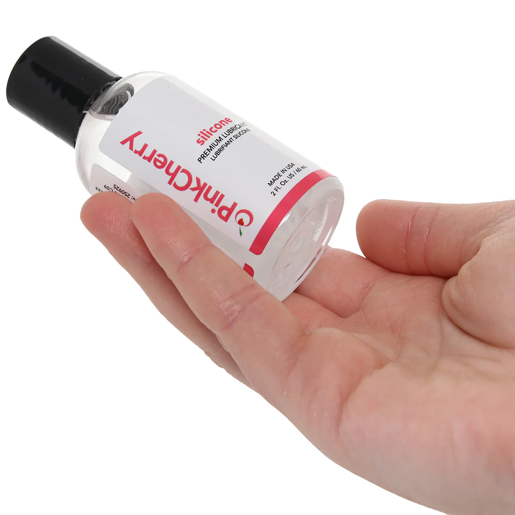 PinkCherry Premium Silicone Lubricant in 2oz/60ml - Image 4
