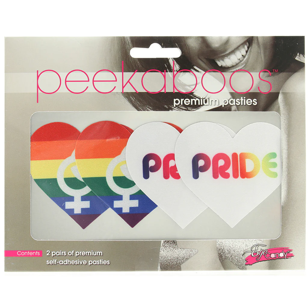 Pride and Hearts Venus Nipple Pasties - Image 4