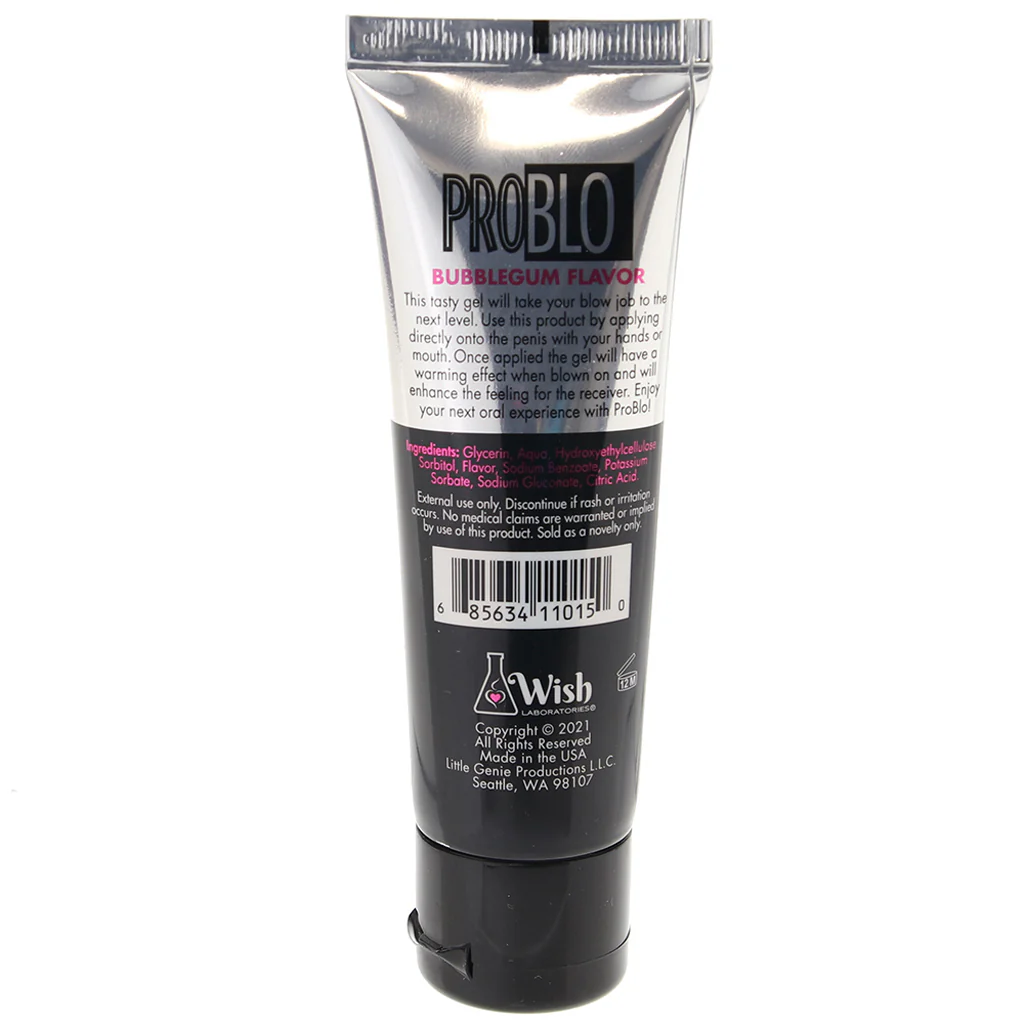 Pro Blo Flavored Oral Gel 1.5oz/44ml in Bubblegum - Image 6
