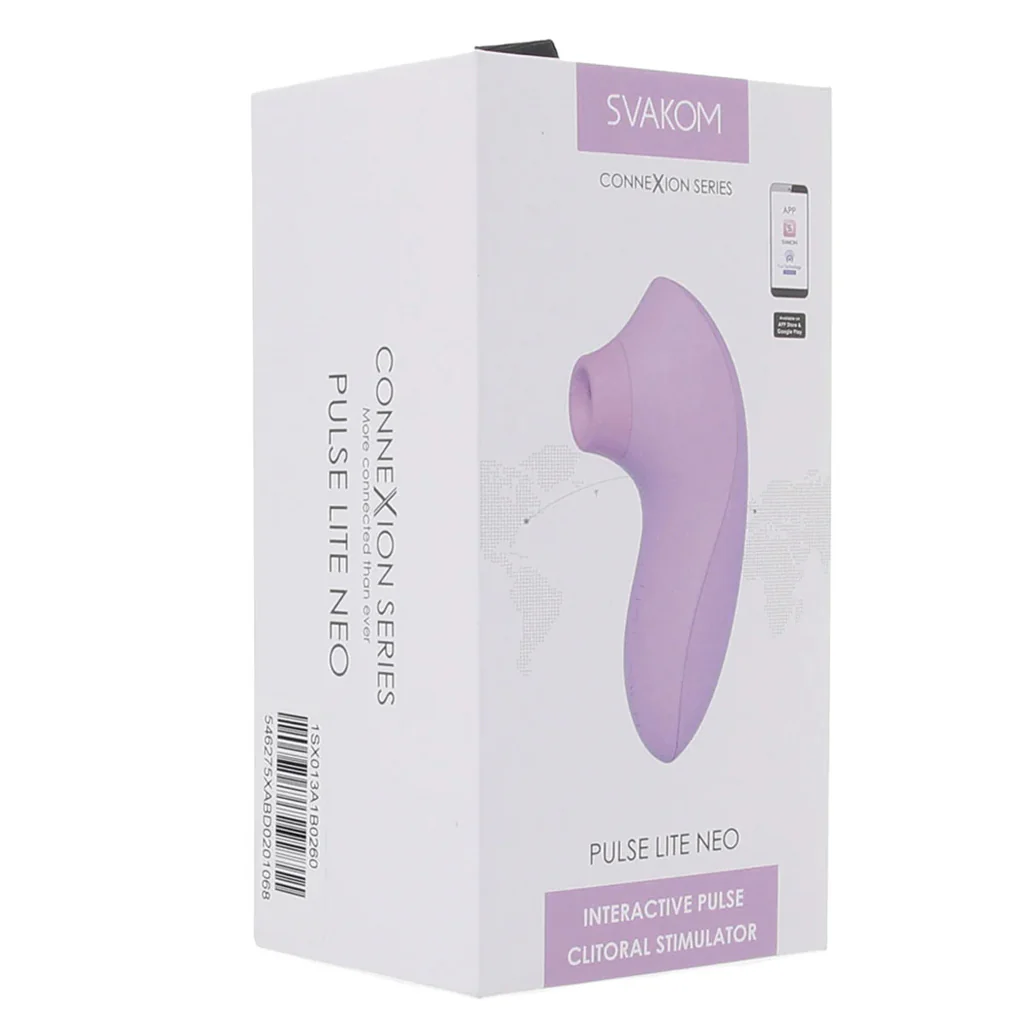 Pulse Lite Neo Suction Stimulator with App in Lavender - Image 9