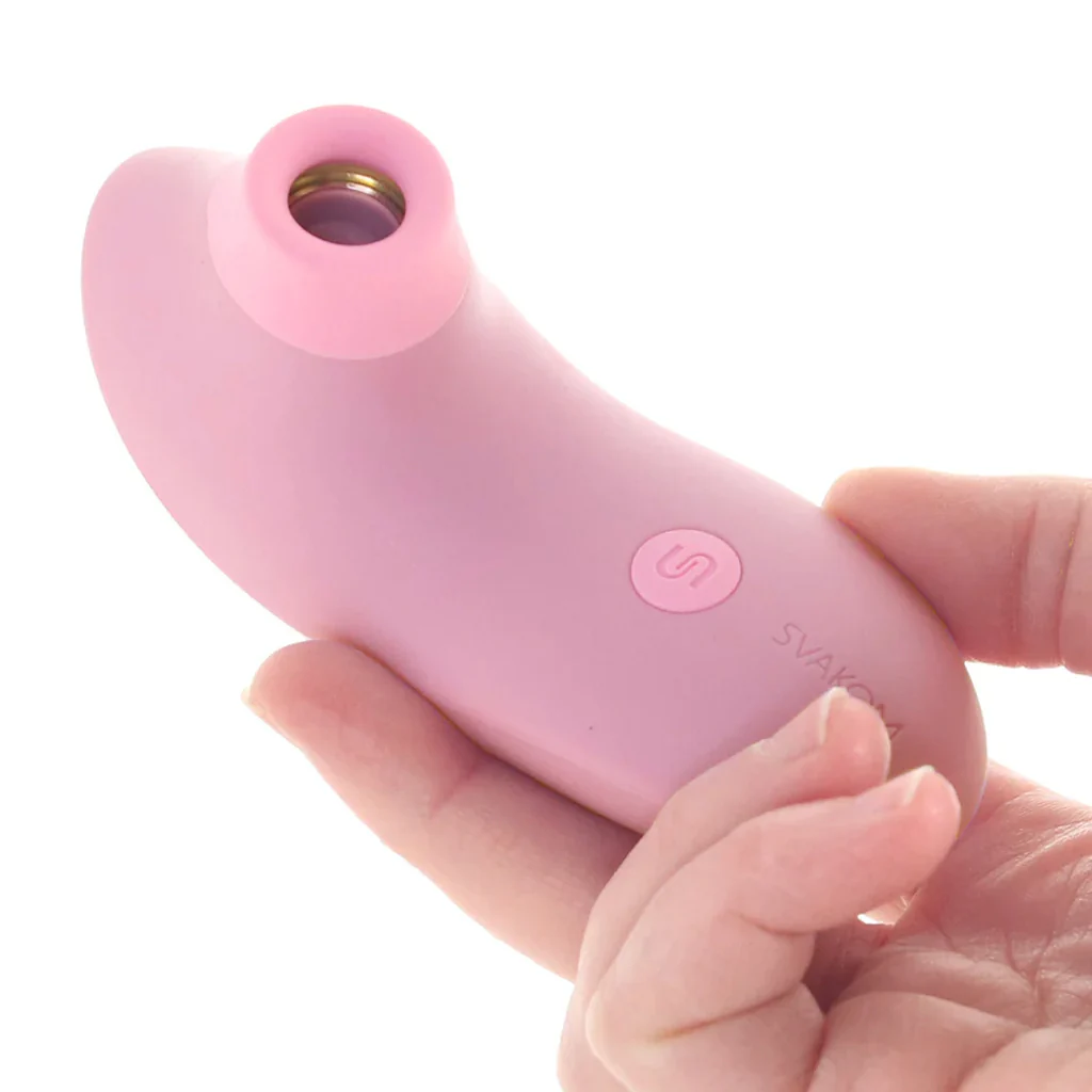 Pulse Lite Neo Suction Stimulator with App in Pale Rosette - Image 5