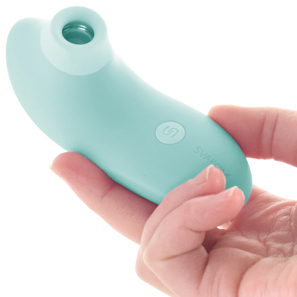 Pulse Lite Neo Suction Stimulator with App in Seafoam Blue - Image 4