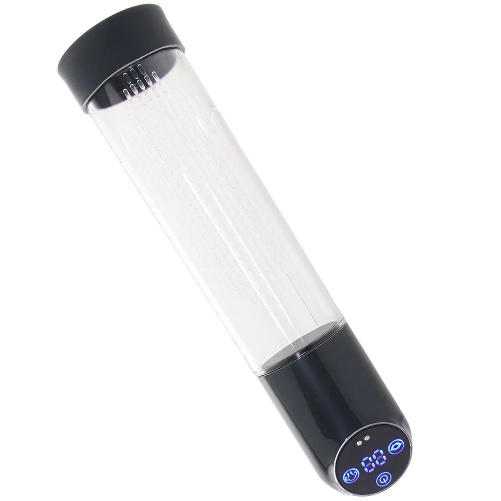 Pumped Automatic Waterproof Penis Pump in Grey - Image 3