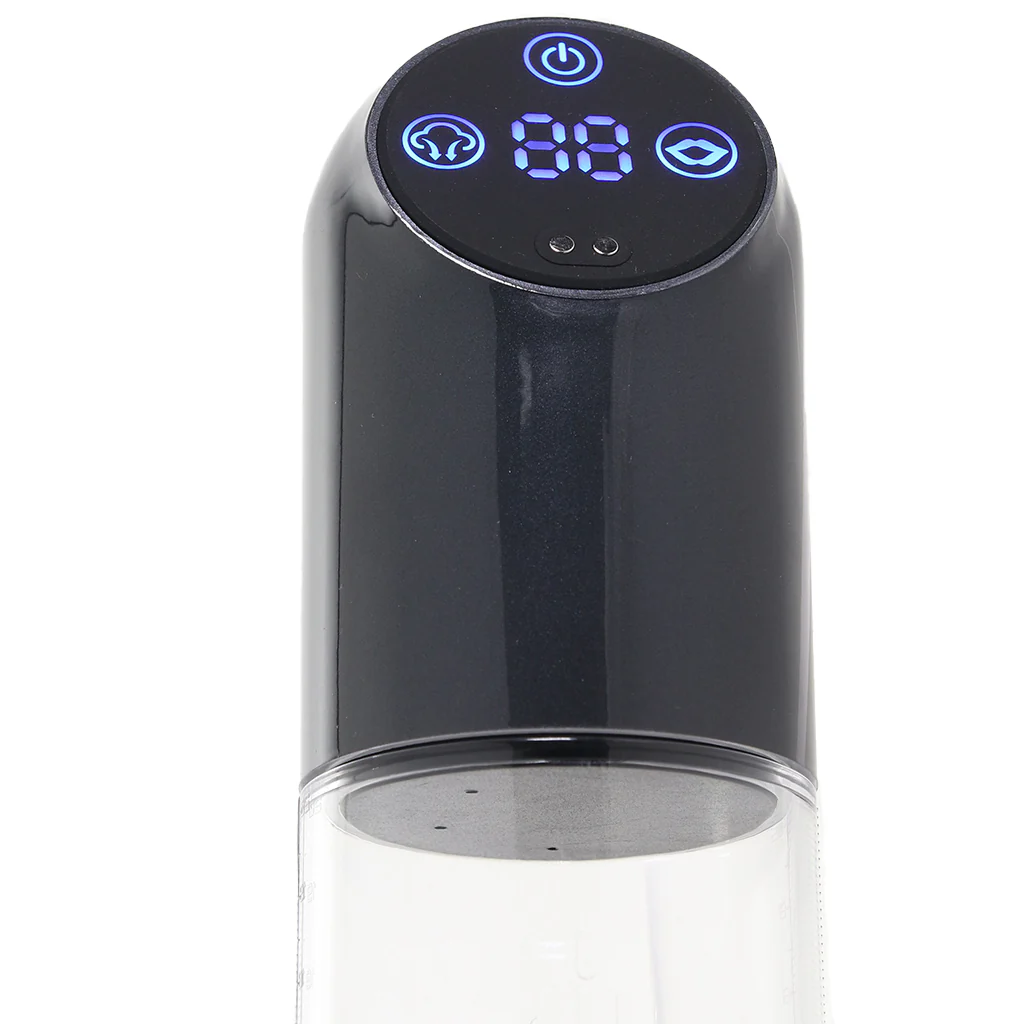 Pumped Automatic Waterproof Penis Pump in Grey - Image 6