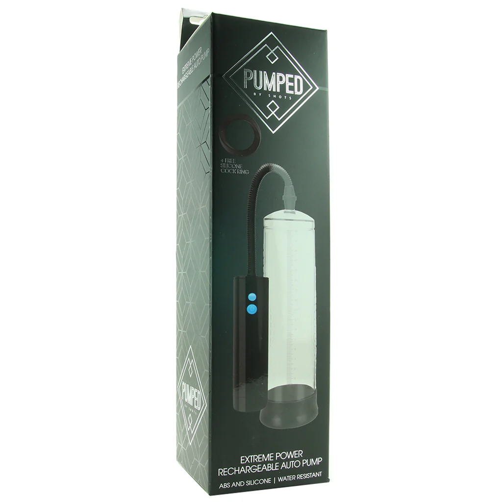 Pumped Extreme Power Rechargeable Auto Pump in Clear - Image 6