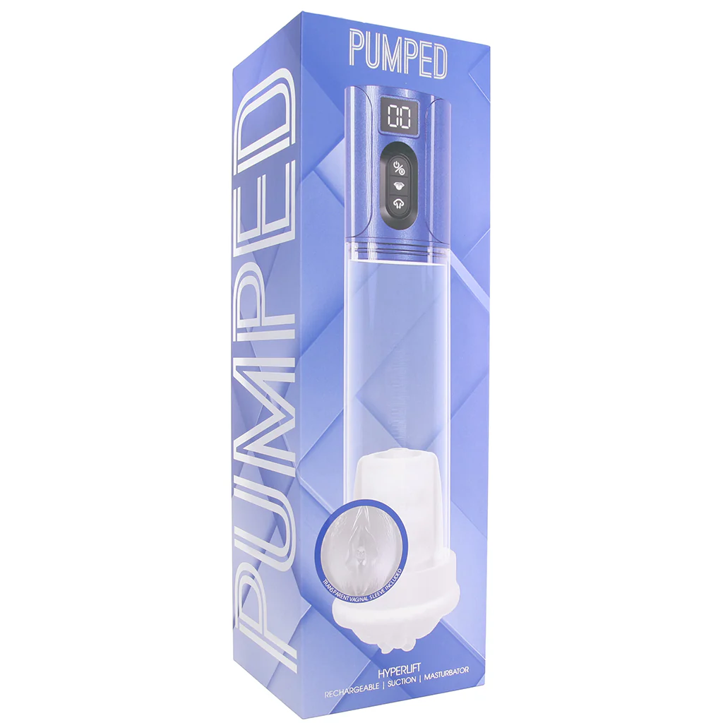 Pumped Hyperlift Penis Pump with Stroker Sleeve - Image 9