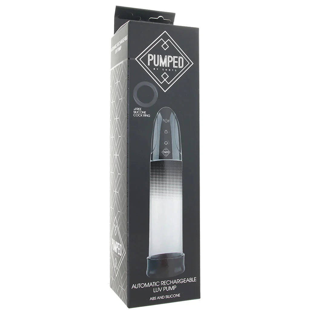 Pumped Rechargeable Automatic Luv Pump in Black - Image 6