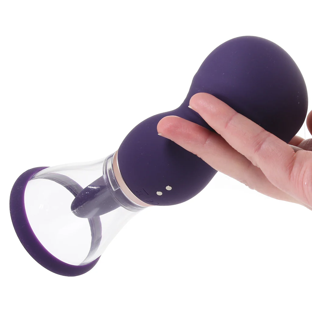 Pumped Sensual Vulva & Breast Pump in Purple - Image 4
