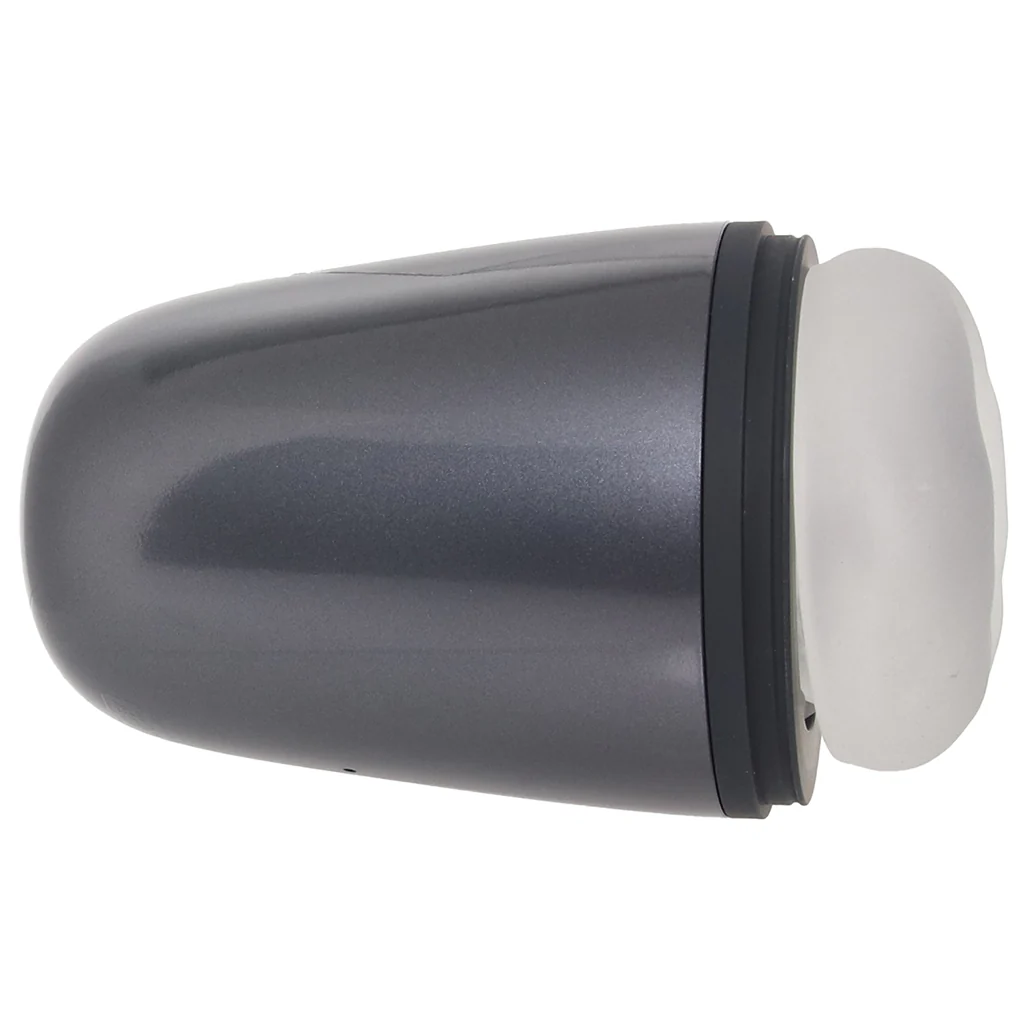 Pumped Vibrobator Masturbator in Gunmetal - Image 7