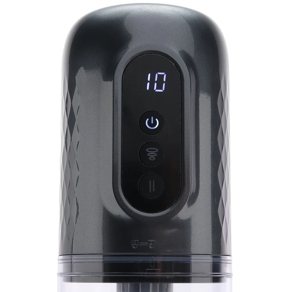 Pumped Vortex Auto Stroker in Gunmetal - Image 8
