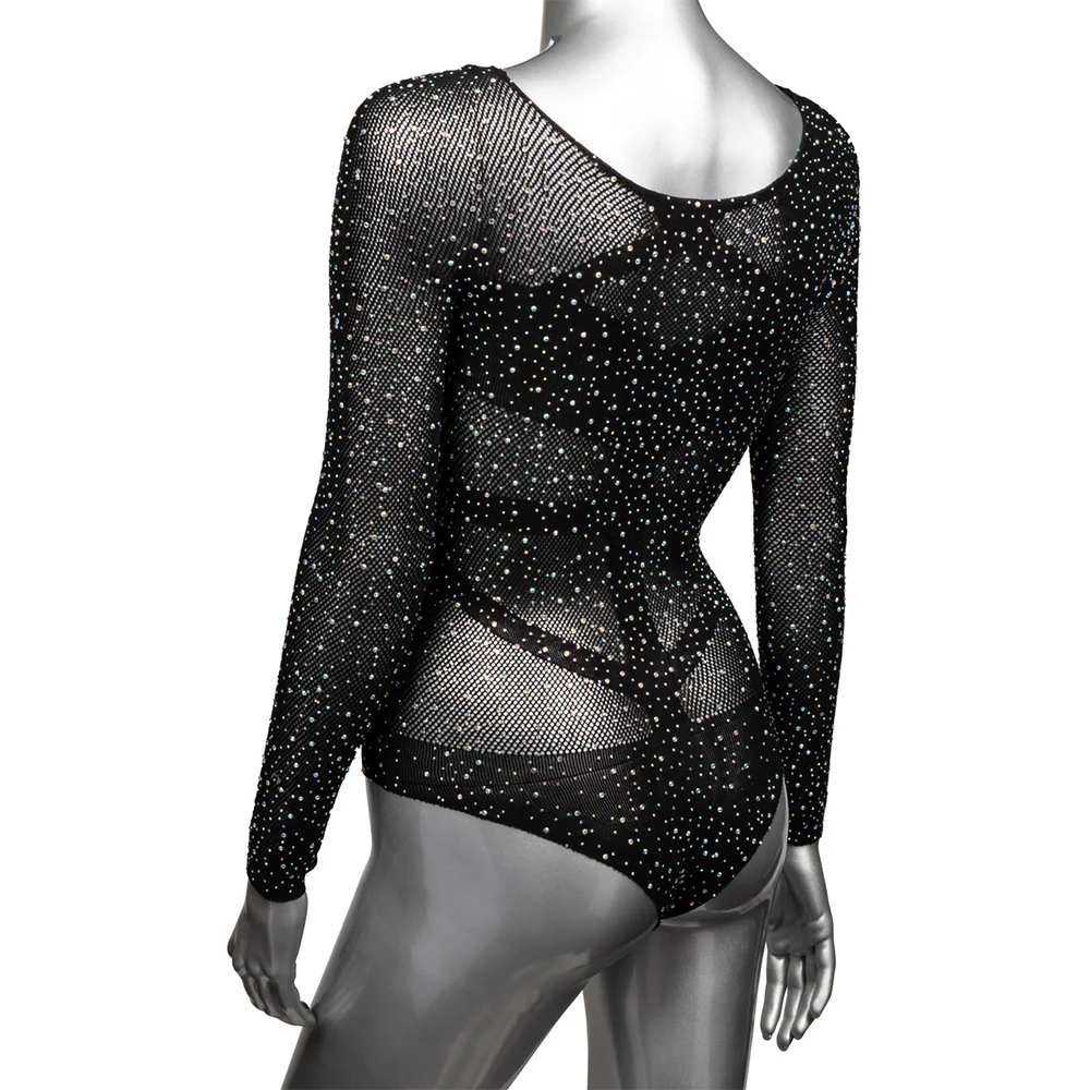 Radiance Long Sleeve Black Body Suit XL - Image 4