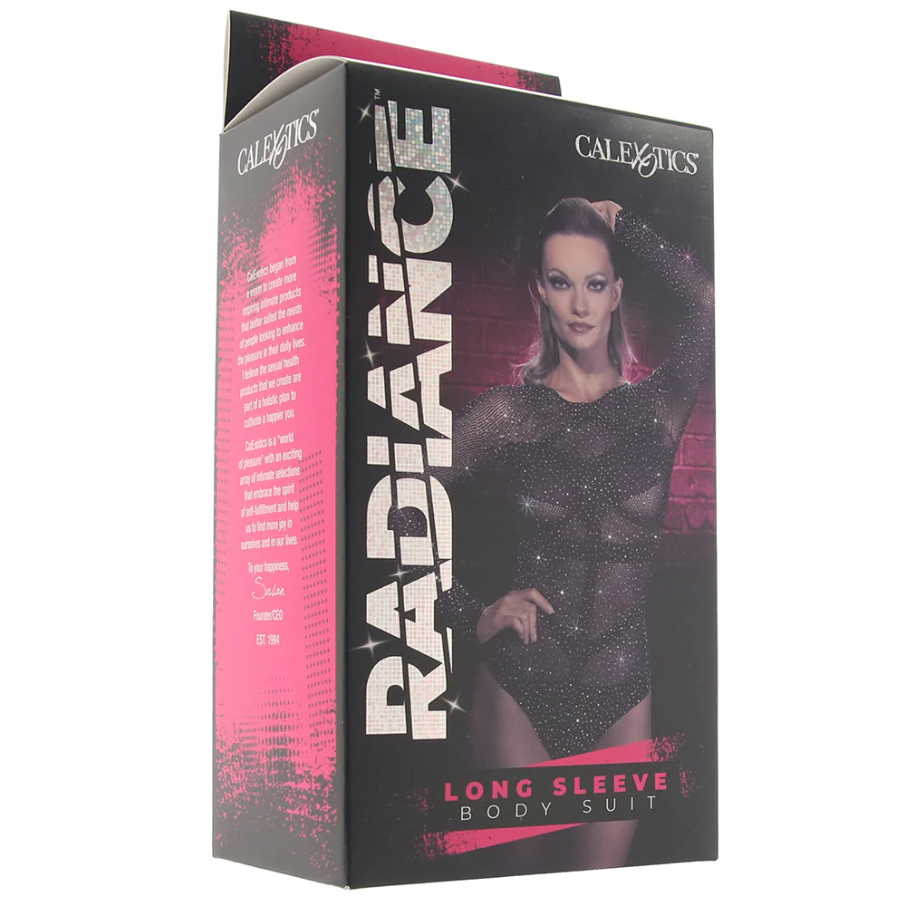 Radiance Long Sleeve Black Body Suit - Image 6