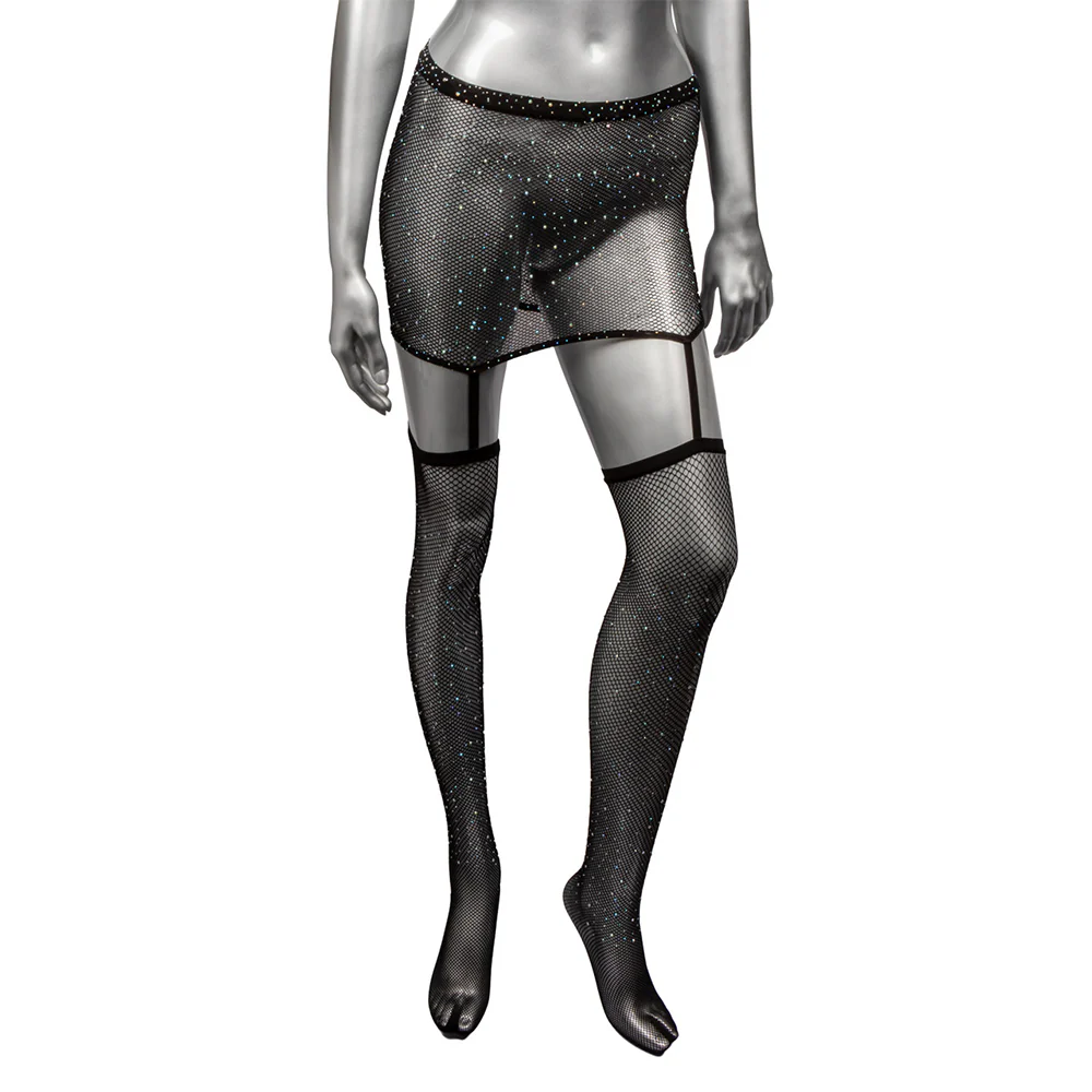 Radiance One Piece Gartered Skirt and Stockings - Image 3