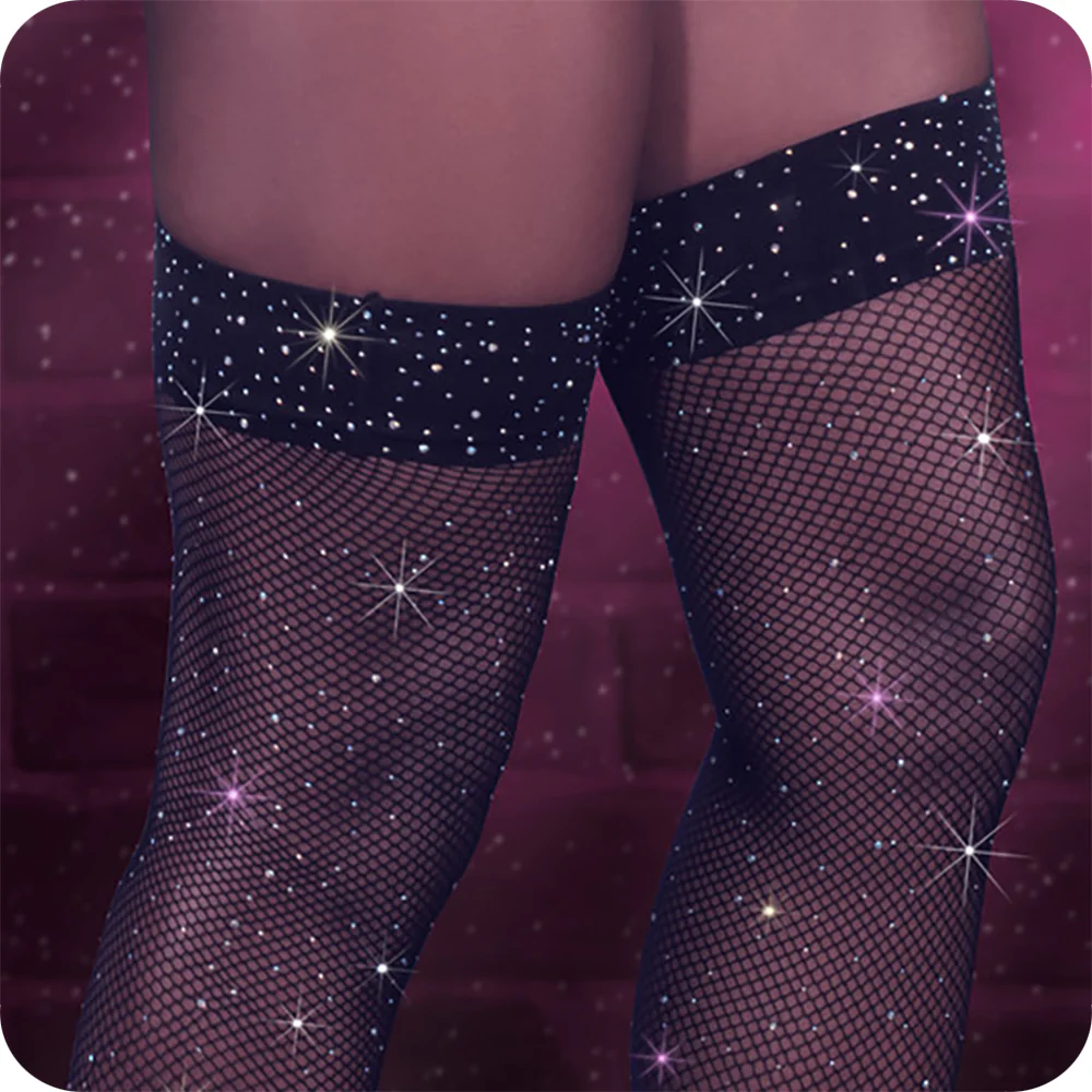 Radiance Thigh High Stockings XL - Image 5