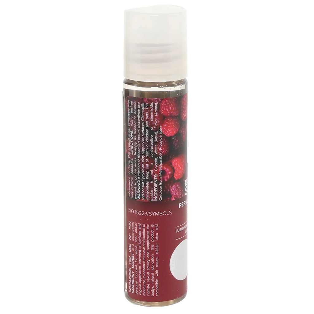 H2O Flavored Lube 1oz/30ml in Raspberry Sorbet - Image 3