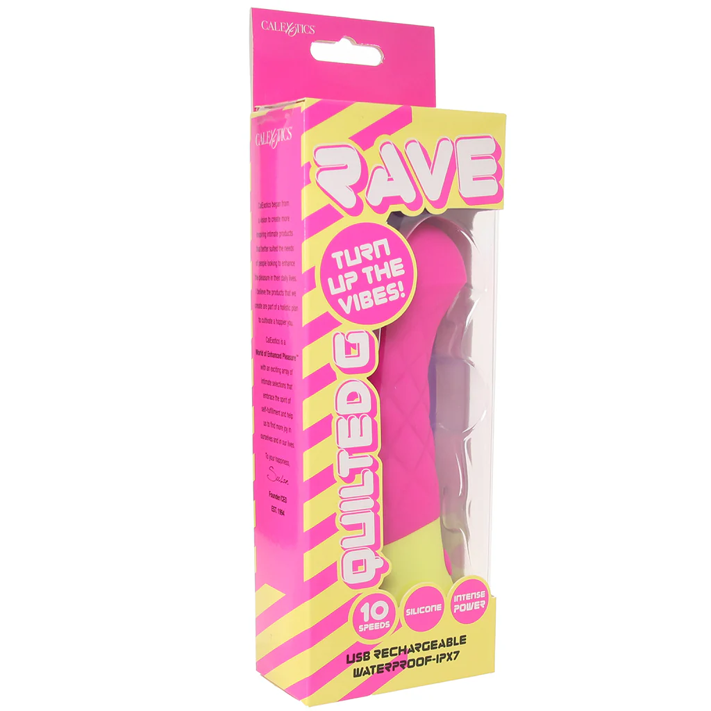 Rave Quilted G-Spot Vibe - Image 9
