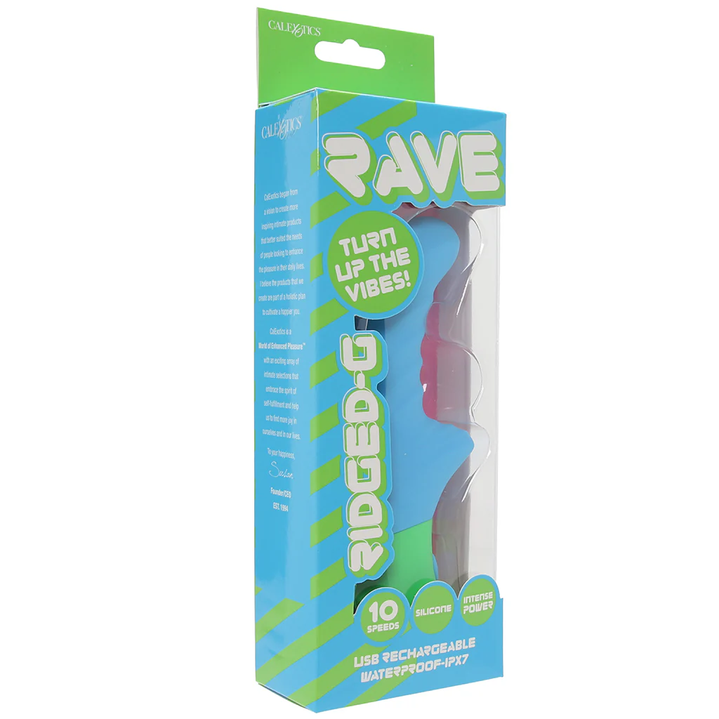 Rave Silicone Ridged-G Vibe - Image 6
