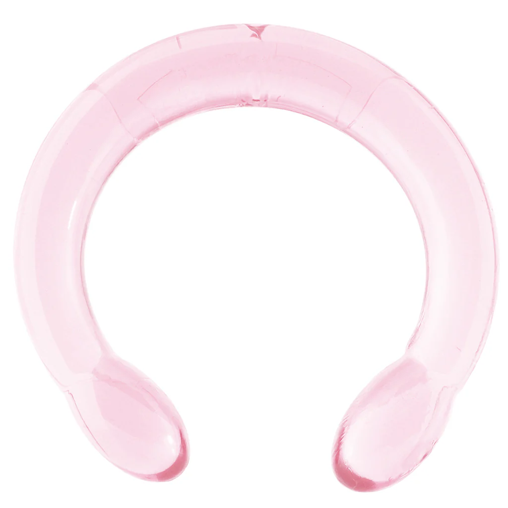 RealRock 17 Inch Double Ended Dildo in Pink - Image 2