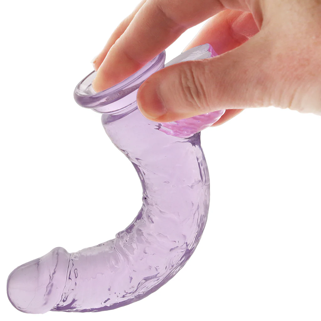 RealRock 5 Inch Realistic Ballsy Dildo in Purple - Image 8