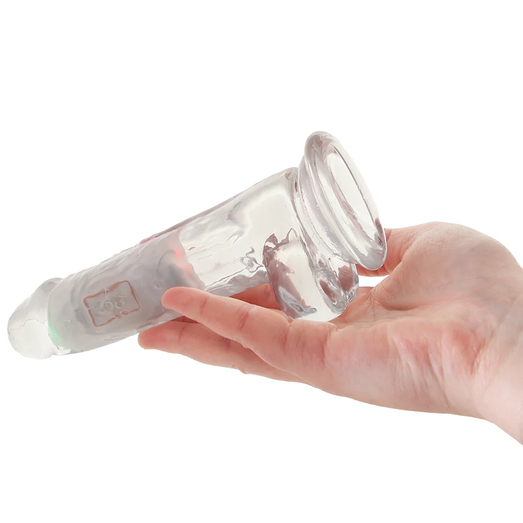 RealRock 6 Inch Light Up Vibrating Ballsy Dildo - Image 4