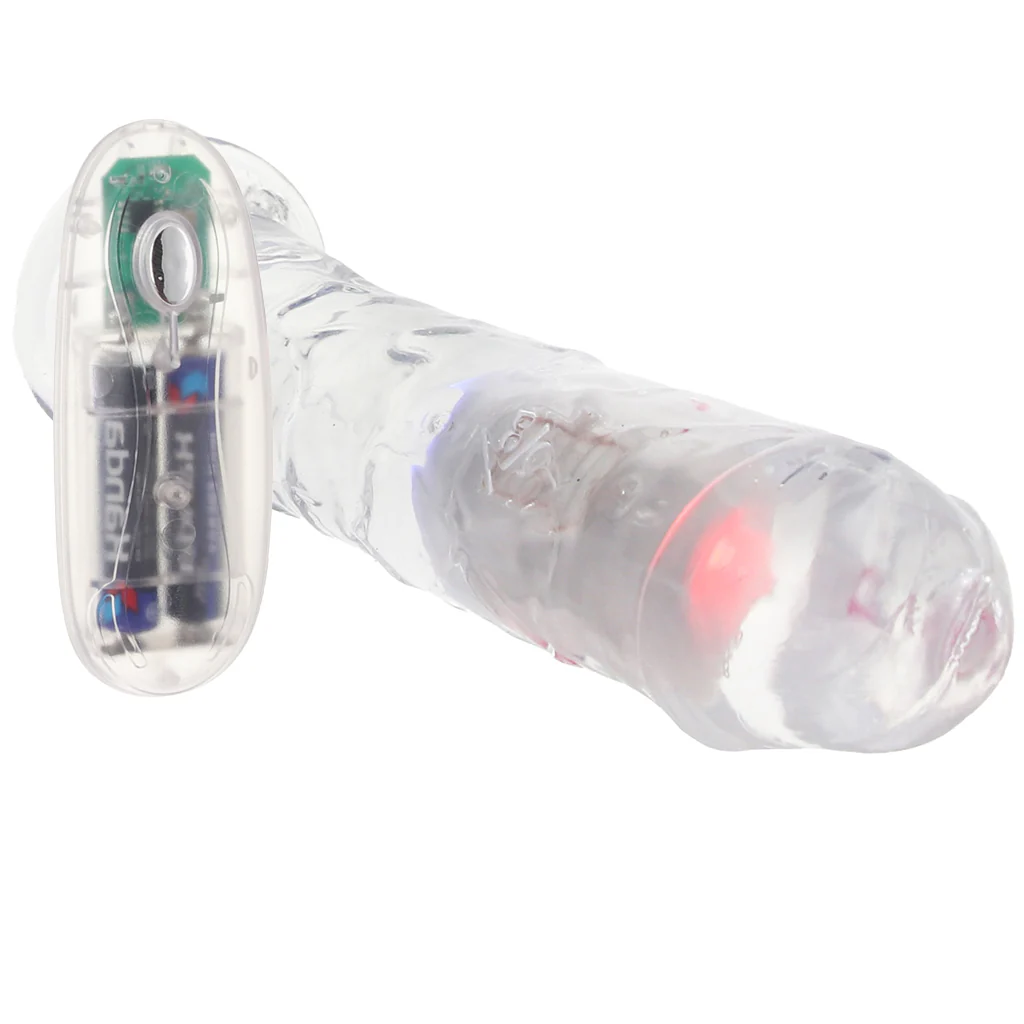 RealRock 6 Inch Light Up Vibrating Dildo - Image 2