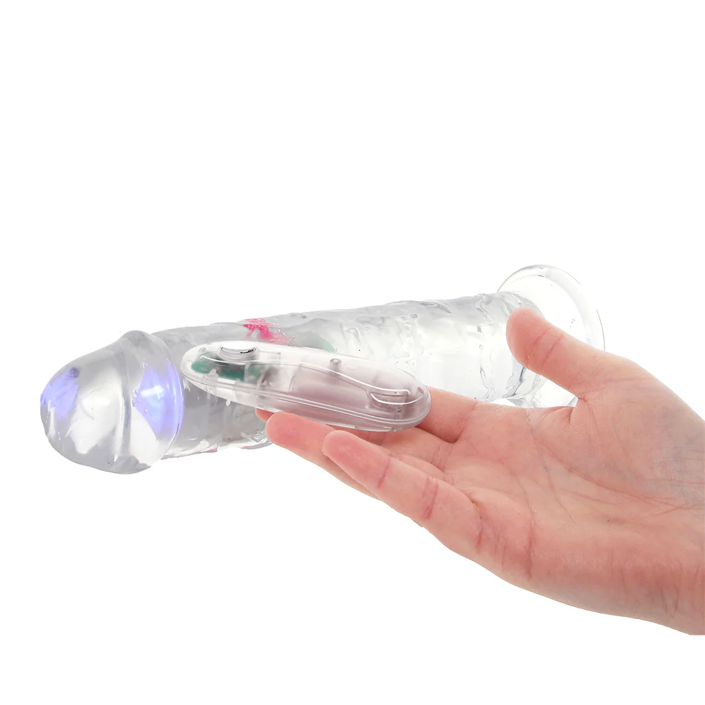 RealRock 6 Inch Light Up Vibrating Dildo - Image 7