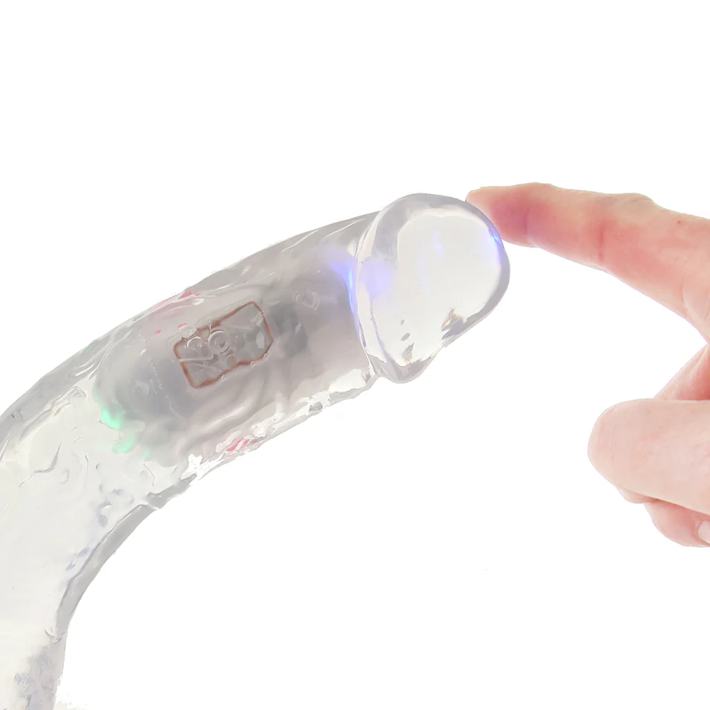 RealRock 8 Inch Light Up Vibrating Ballsy Dildo - Image 7