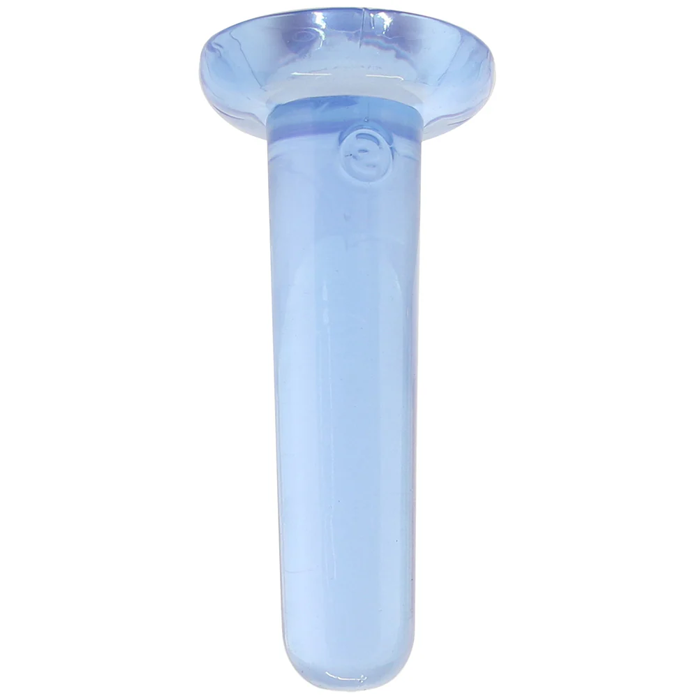 RealRock 5 Inch Straight Dildo in Blue - Image 3