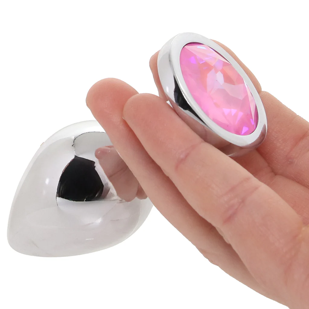 Rear Assets Medium Pink Gem Plug - Image 4