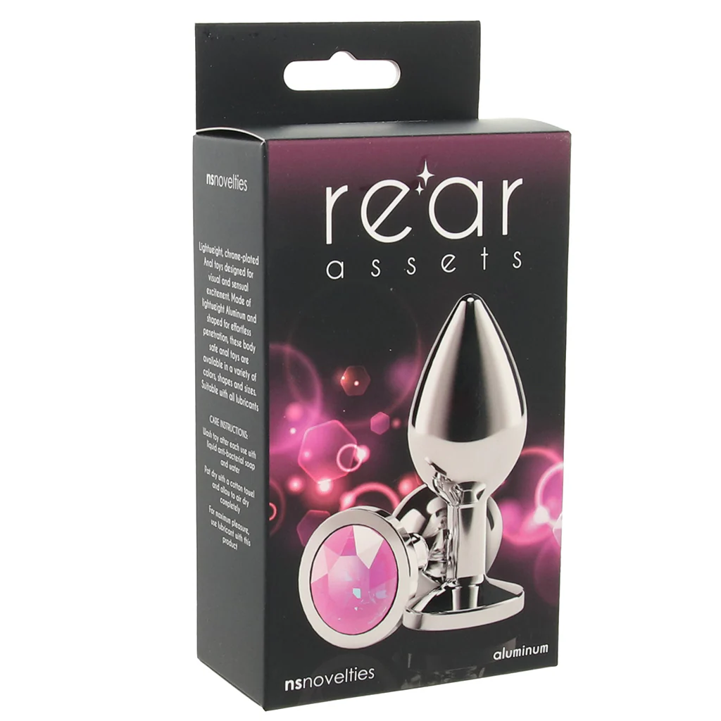 Rear Assets Medium Pink Gem Plug - Image 9