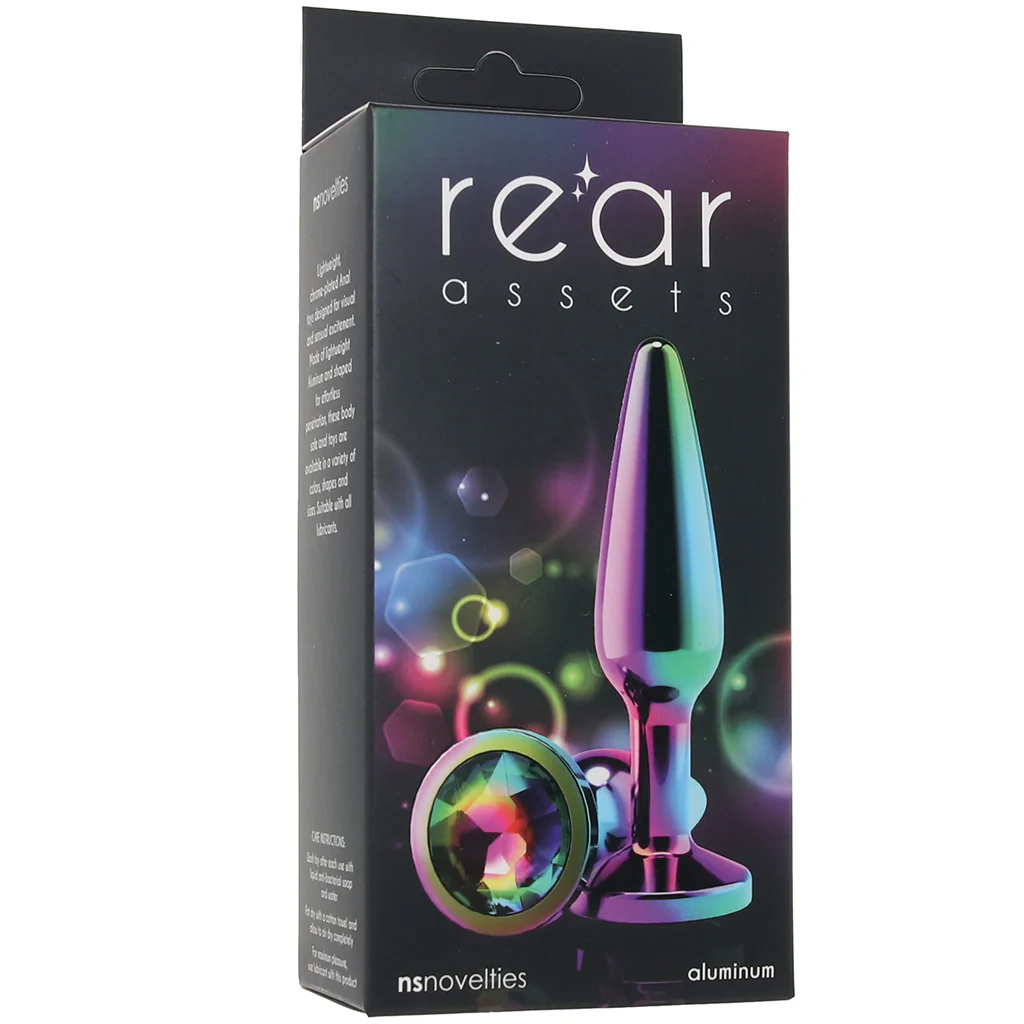 Rear Assets Medium Tapered Butt Plug in Multicolour - Image 9