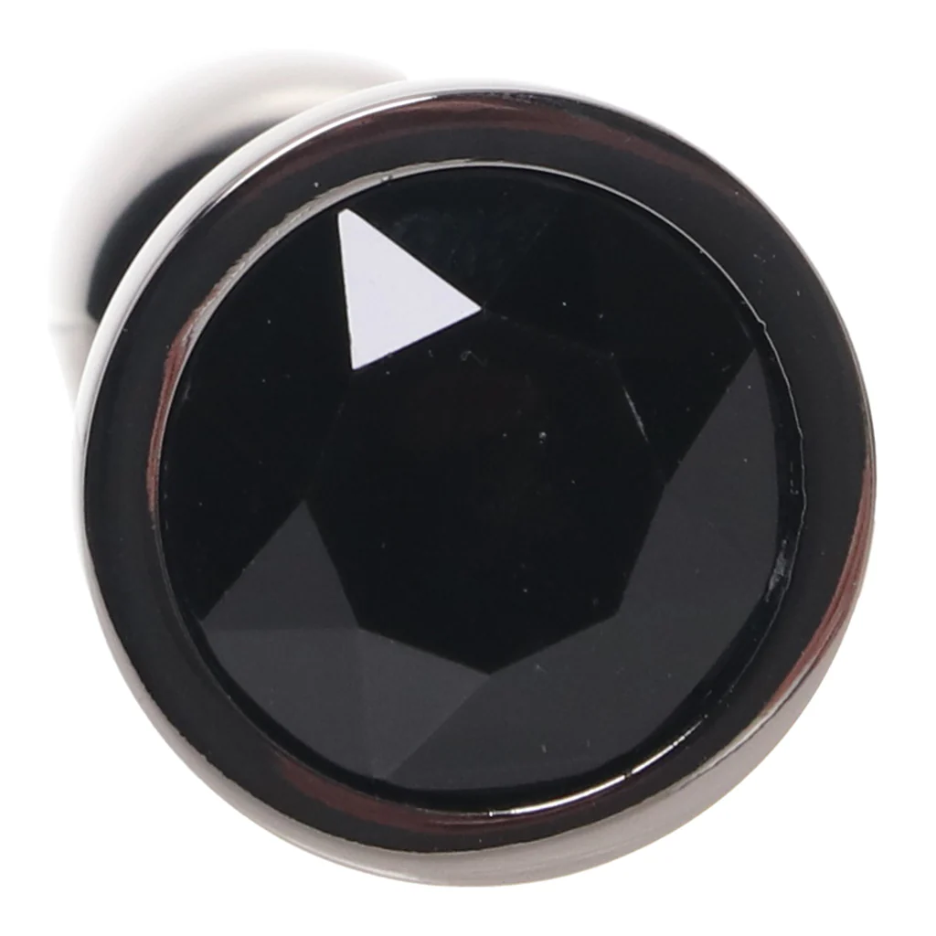 Rear Assets Medium Tapered Butt Plug in Gunmetal - Image 8