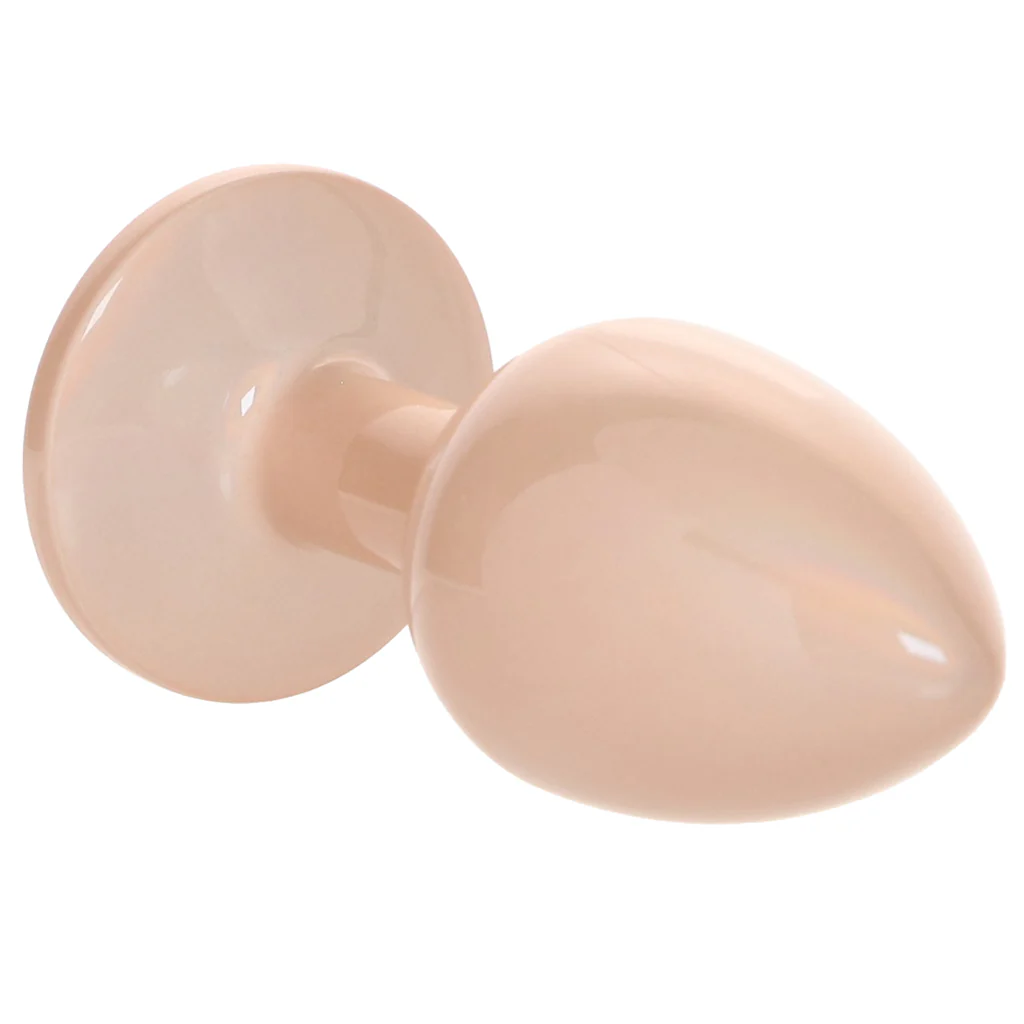 Rear Assets Small Metal Butt Plug in Champagne - Image 2