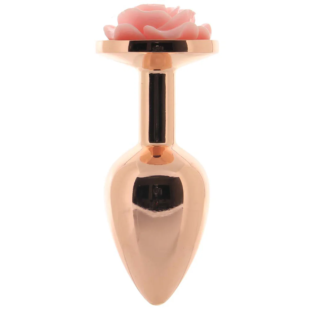 Rear Assets Small Rose Aluminum Plug in Rose/Pink - Image 3