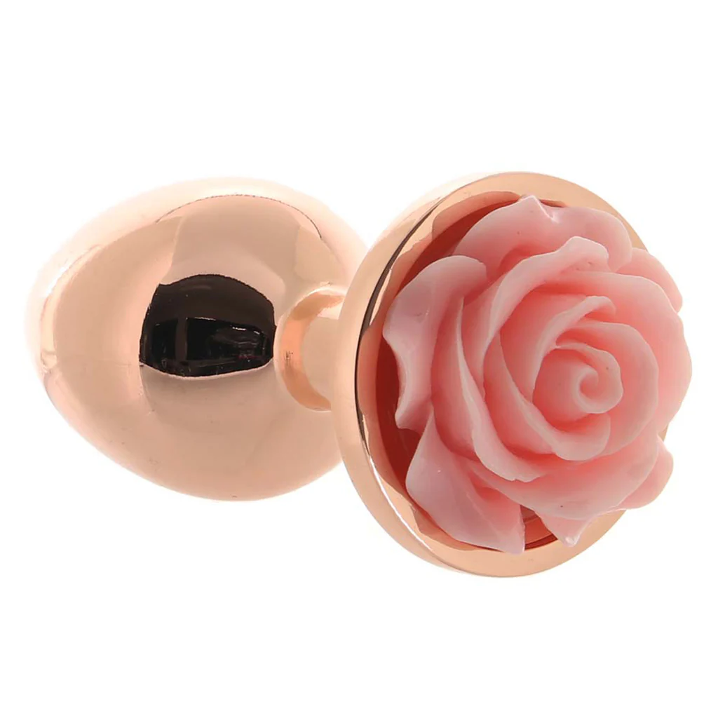 Rear Assets Small Rose Aluminum Plug in Rose/Pink - Image 5