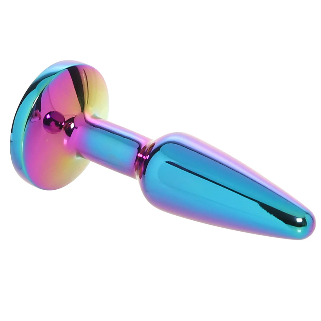 Rear Assets Small Tapered Butt Plug in Multicolour - Image 2