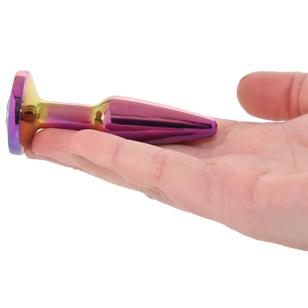 Rear Assets Small Tapered Butt Plug in Multicolour - Image 4