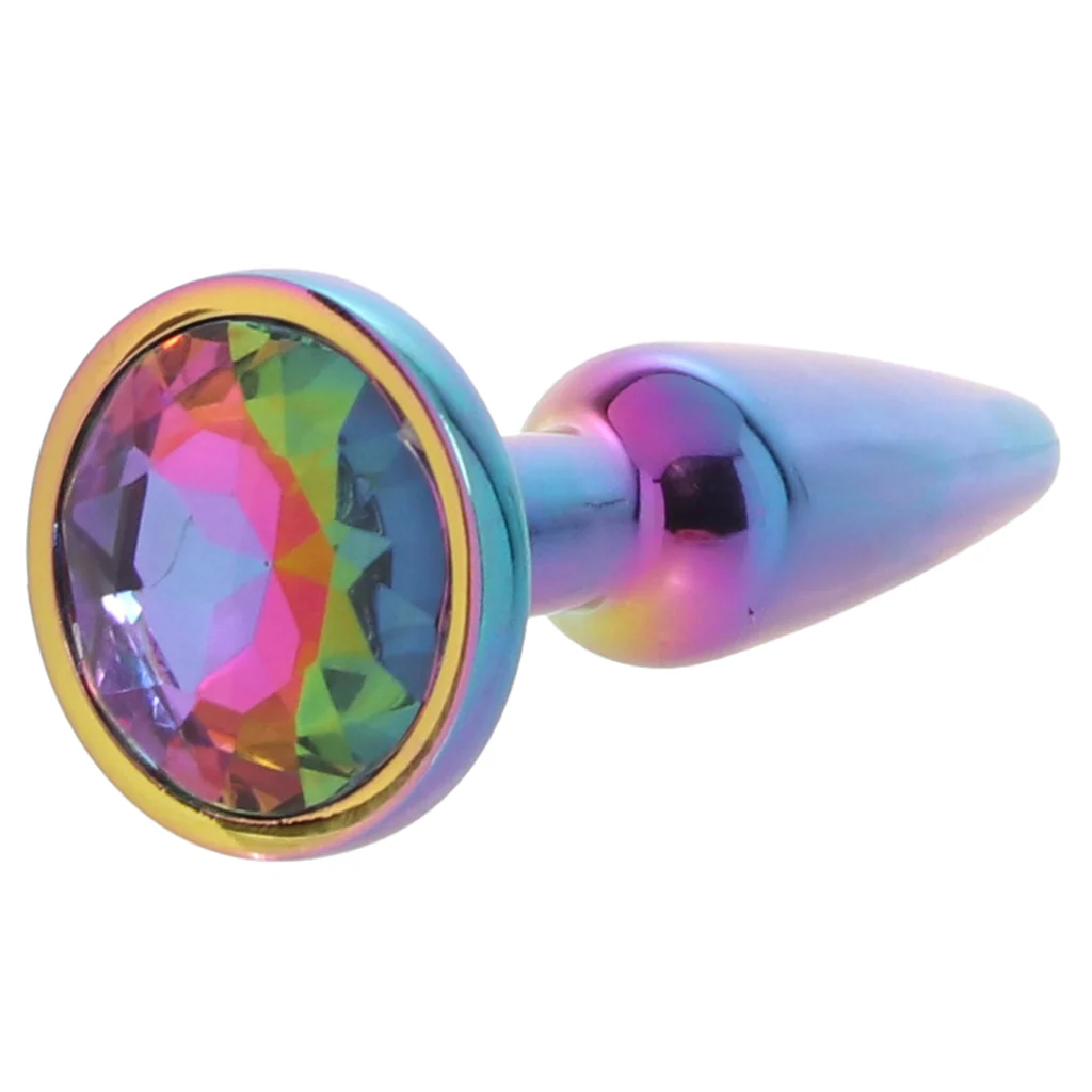 Rear Assets Small Tapered Butt Plug in Multicolour - Image 6