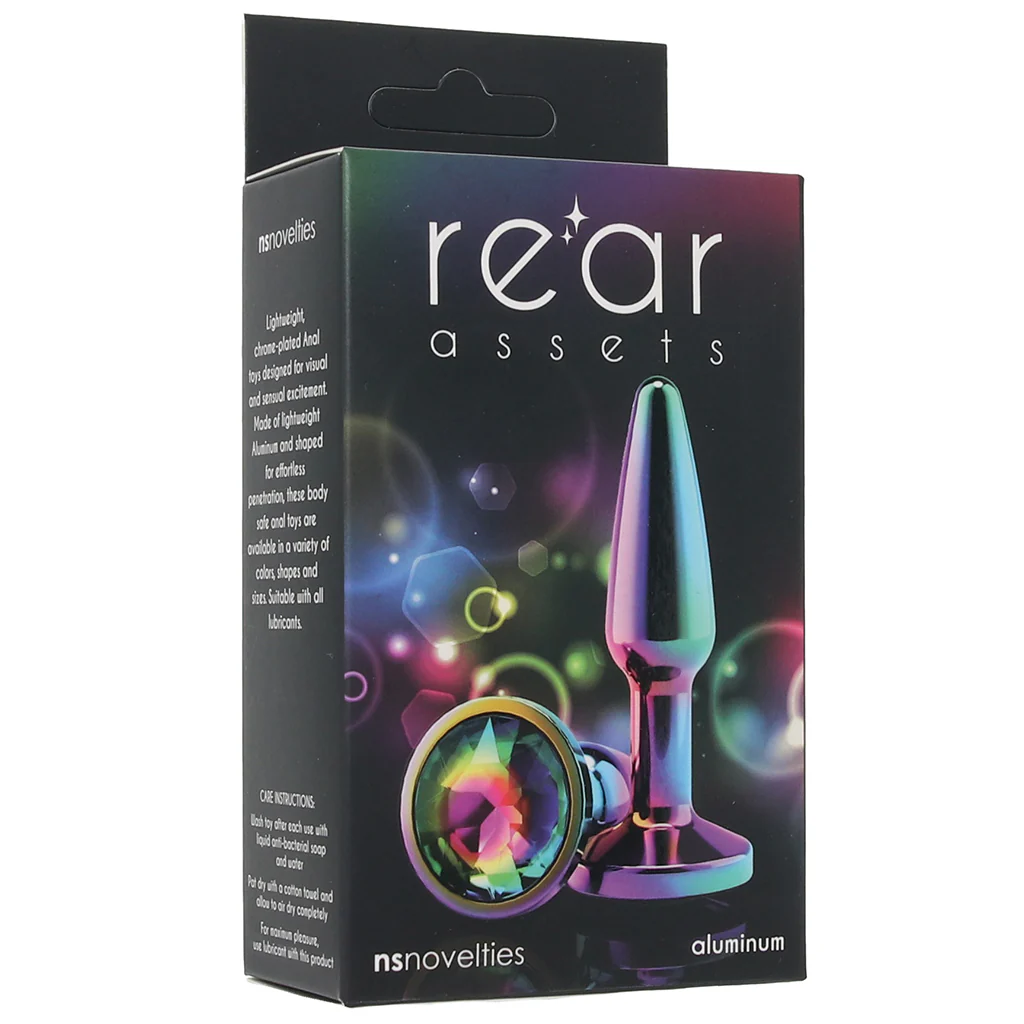 Rear Assets Small Tapered Butt Plug in Multicolour - Image 9