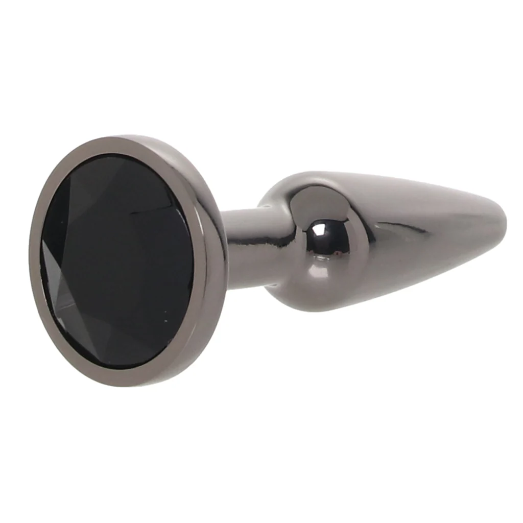 Rear Assets Small Tapered Butt Plug in Gunmetal - Image 6