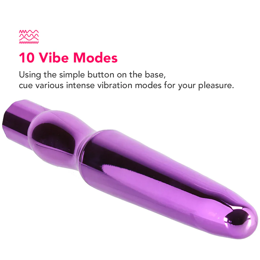 Rechargeable Anal Probe in Purple - Image 2