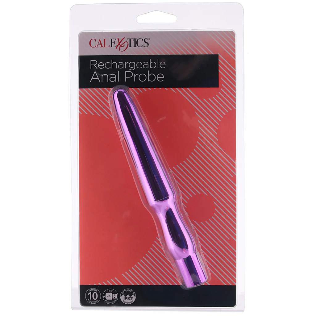 Rechargeable Anal Probe in Purple - Image 6