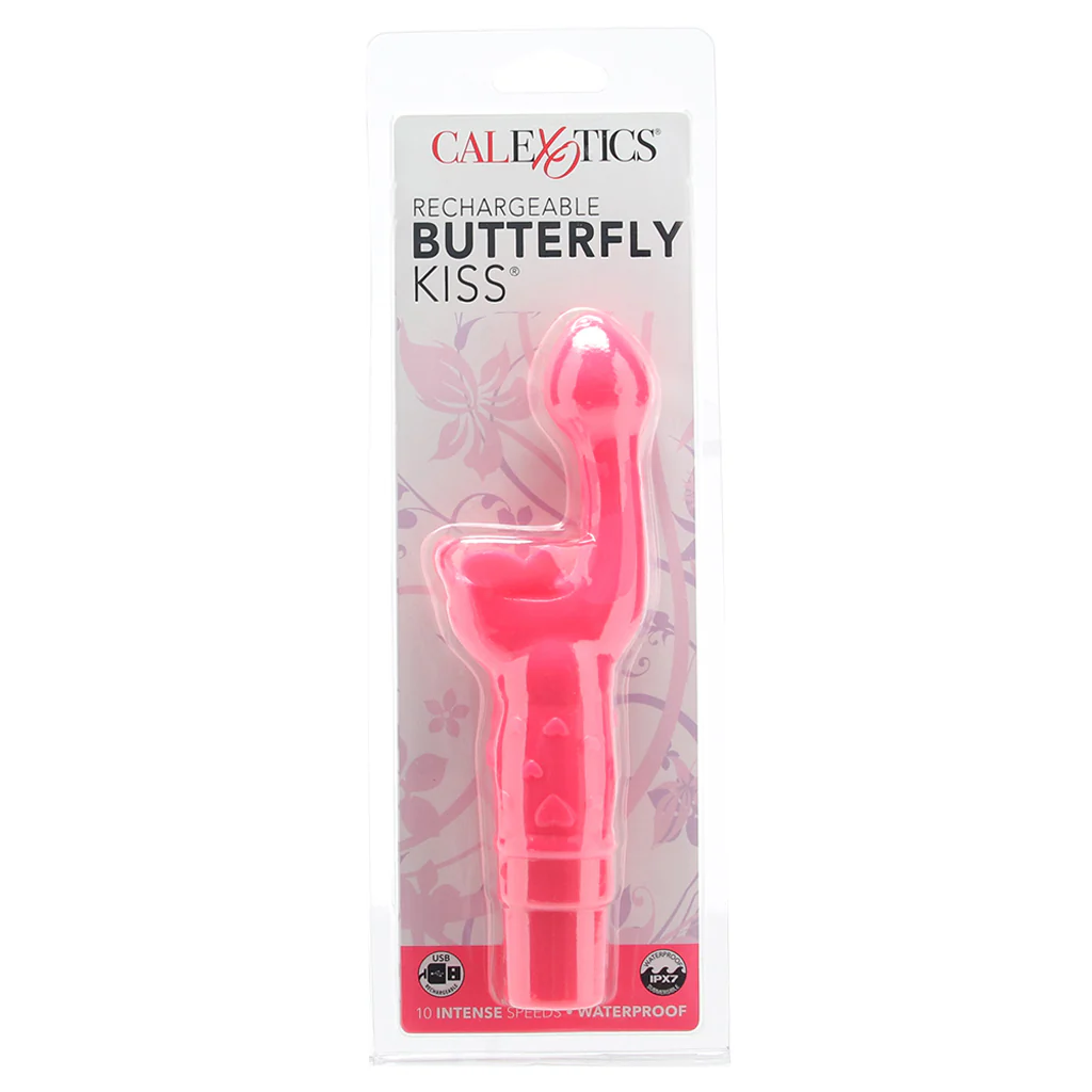 Rechargeable Butterfly Kiss Vibe in Pink - Image 6