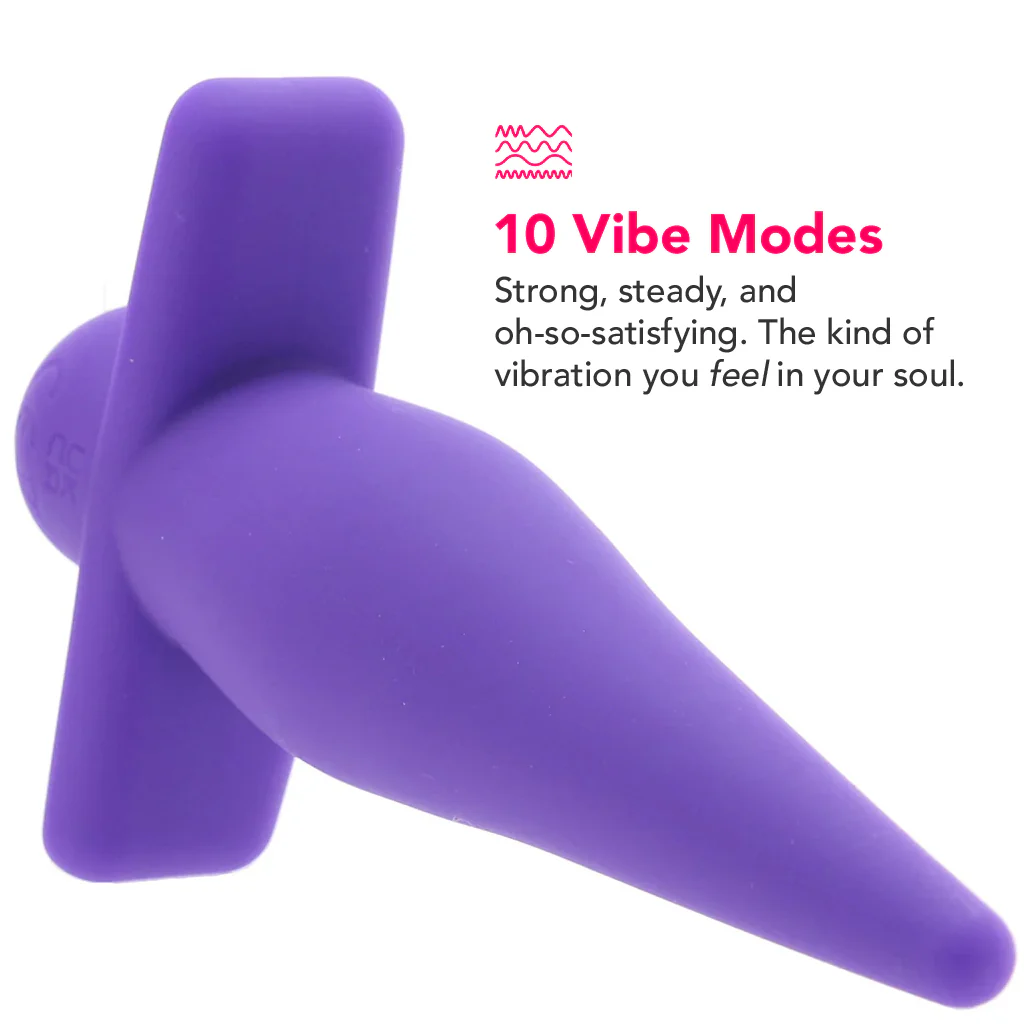 Rechargeable High Intensity Anal Probe in Purple - Image 2