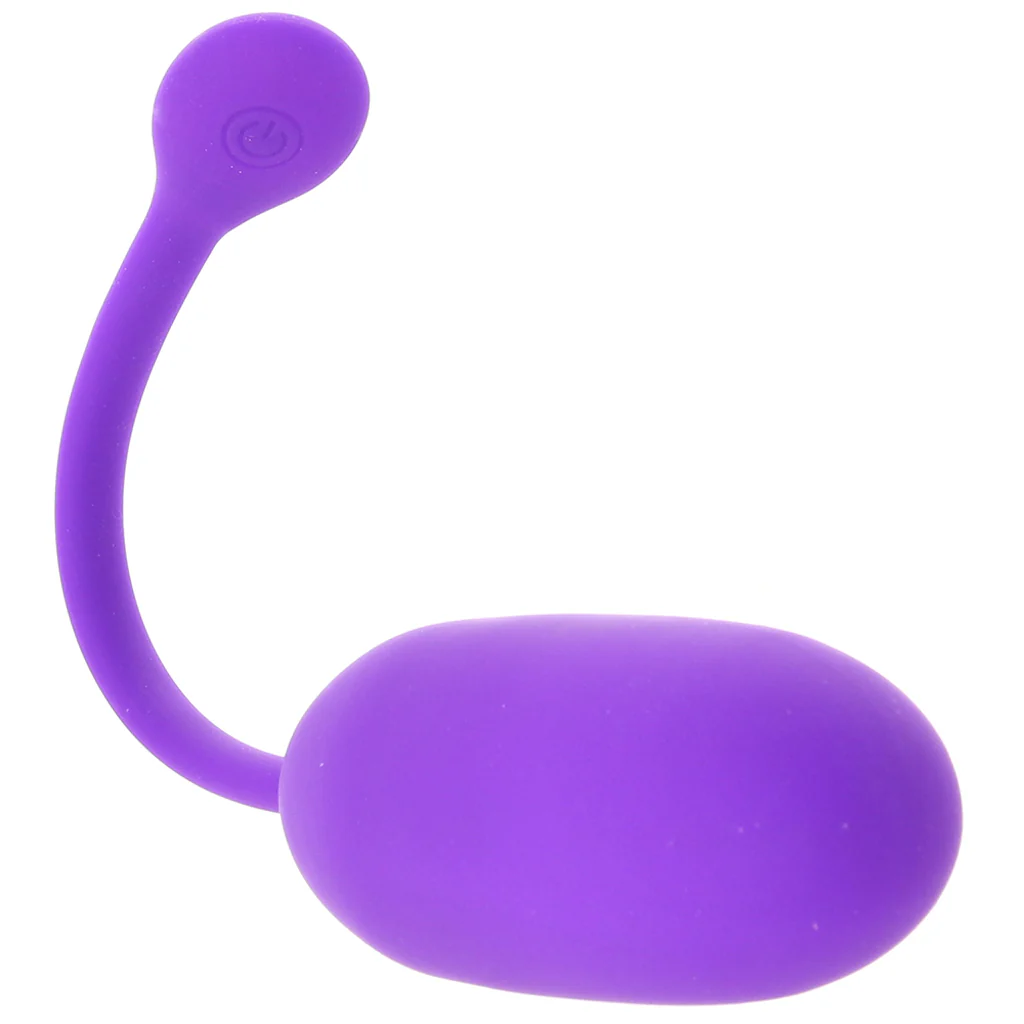 Starter Rechargeable Silicone Kegel Ball in Purple - Image 2