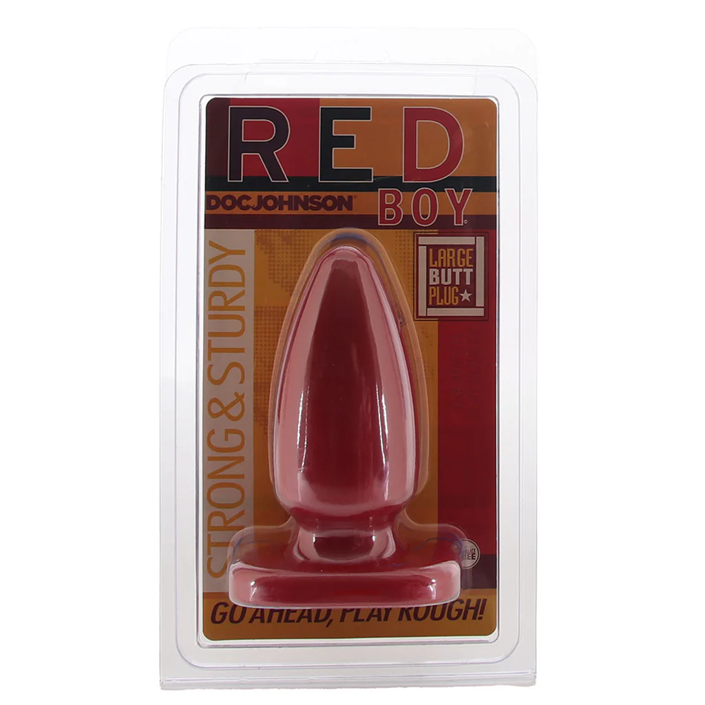Red Boy Large Butt Plug - Image 6