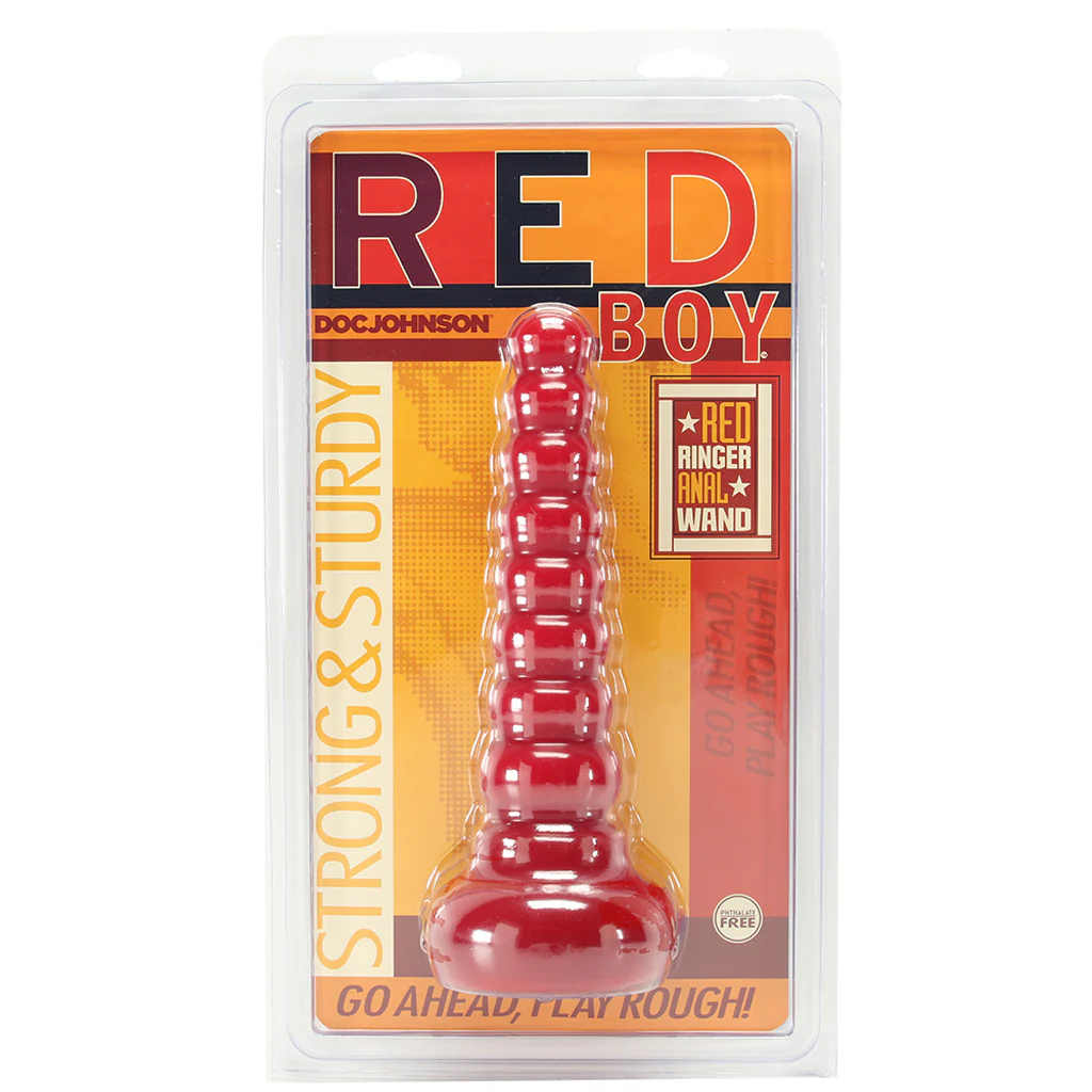 Red Boy Red Ringer Anal Wand - Image 6