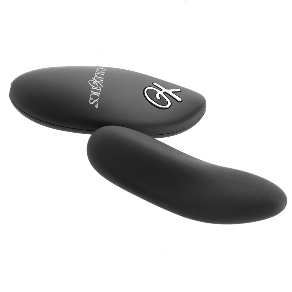 Remote Control Burgundy Lace Thong  & Vibe Set XL - Image 2