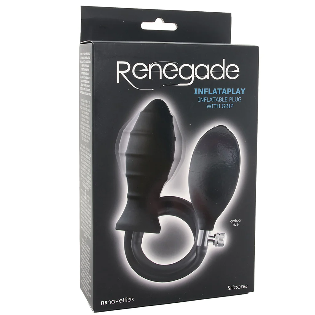 Renegade InflataPlay Silicone Inflatable Butt Plug - Image 6